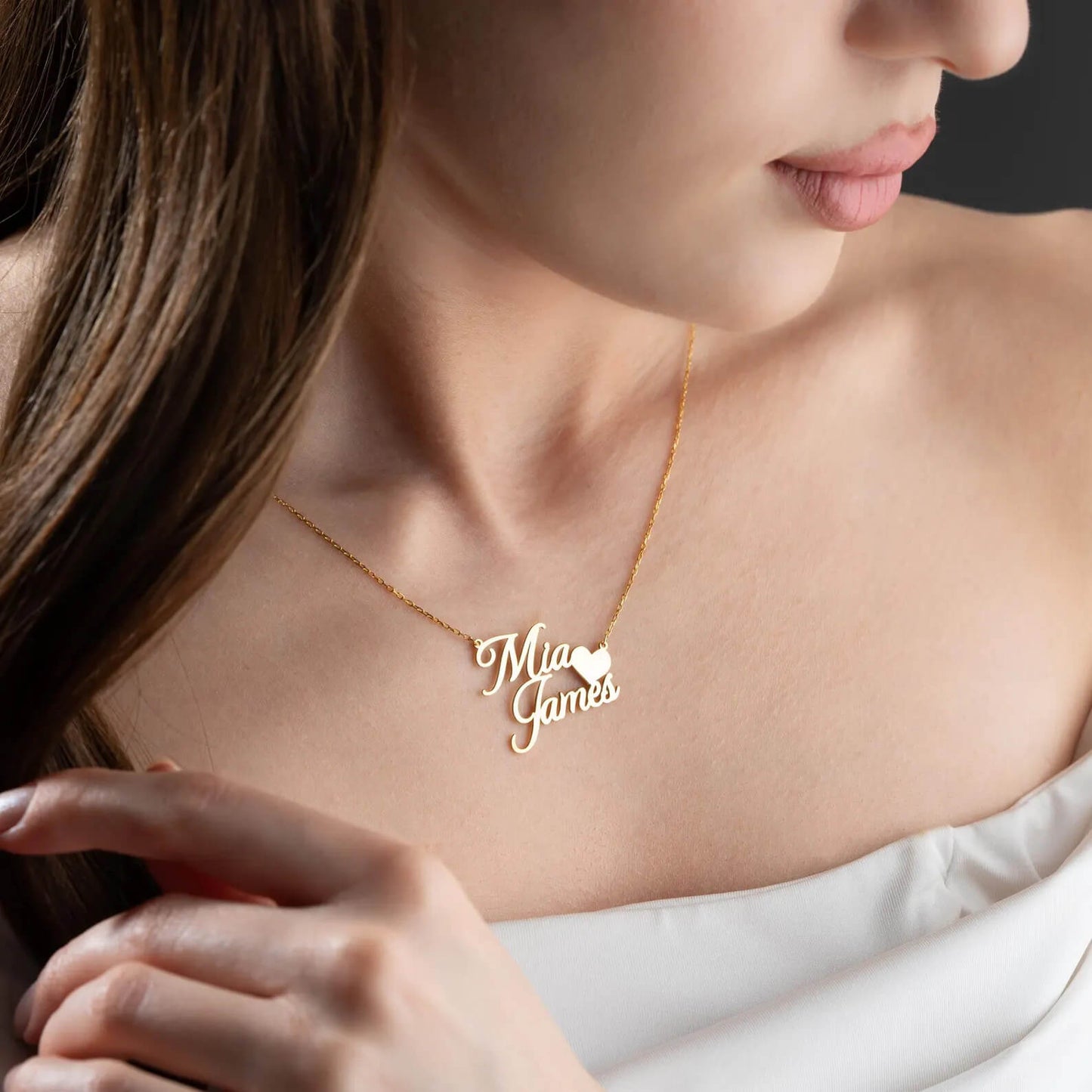 Double Name Necklace