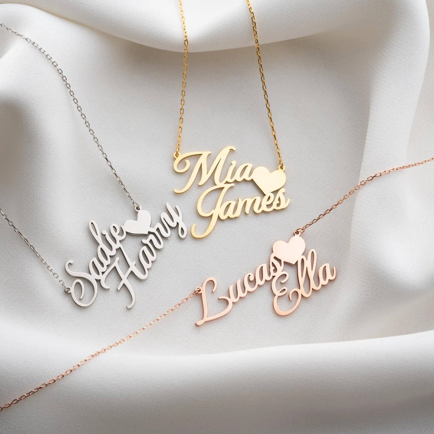 Double Name Necklace