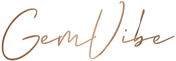 Decorative text 'GemVibe' in a cursive font on a white background