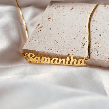 Plated Name Necklace