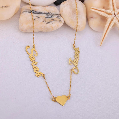 Double Name Necklace