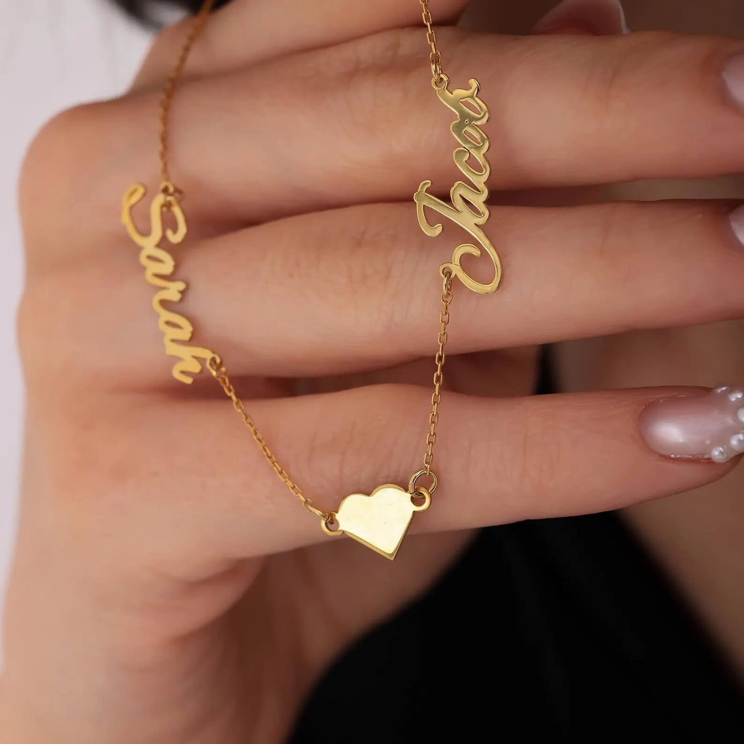 Double Name Necklace