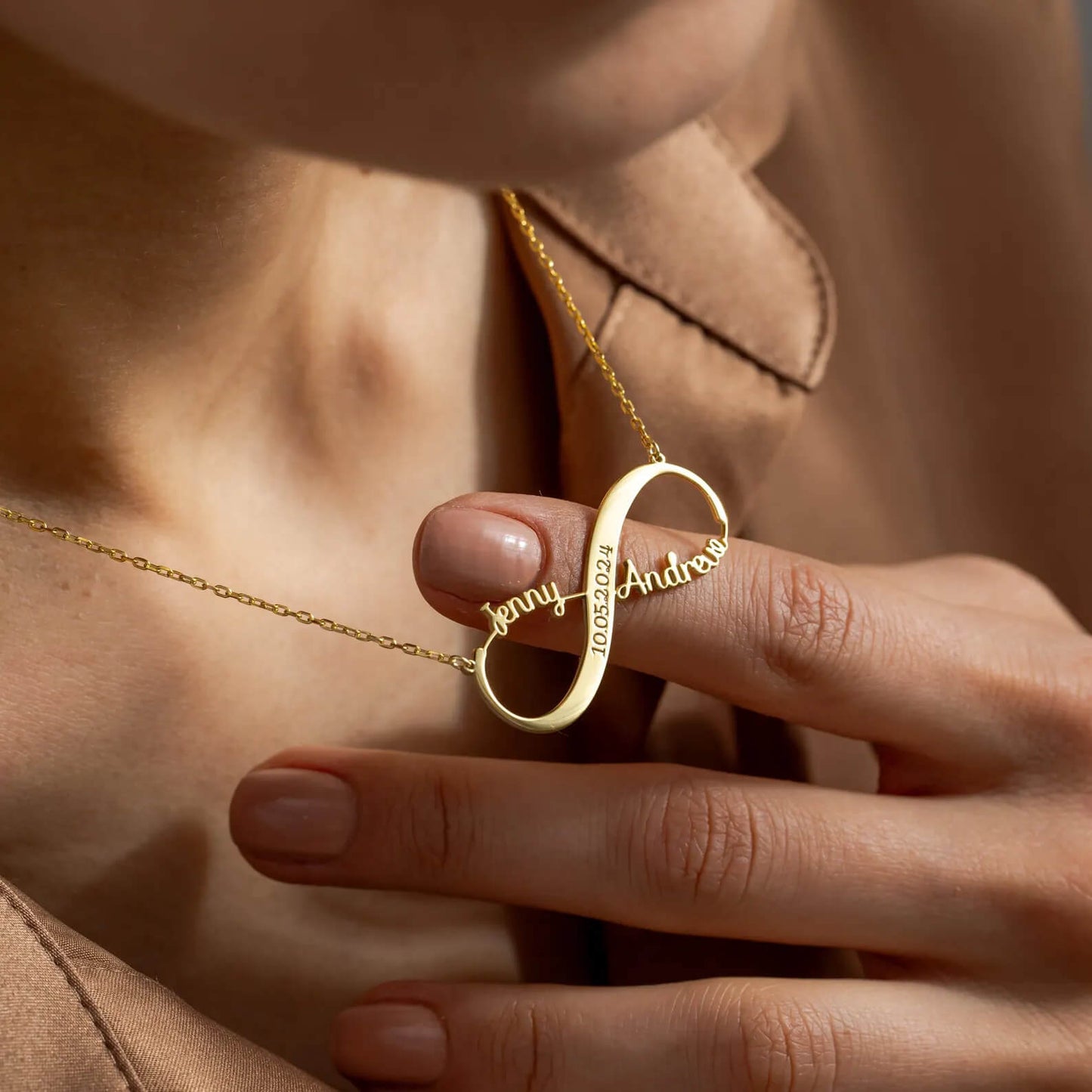 Infinity With Necklace Names