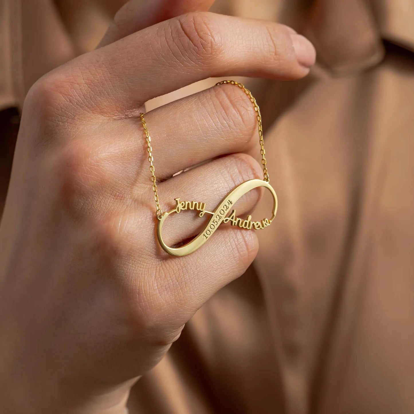 Infinity With Necklace Names