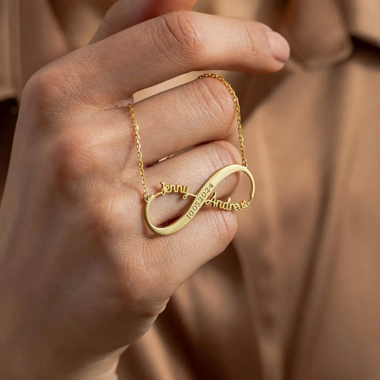 Infinity With Necklace Names