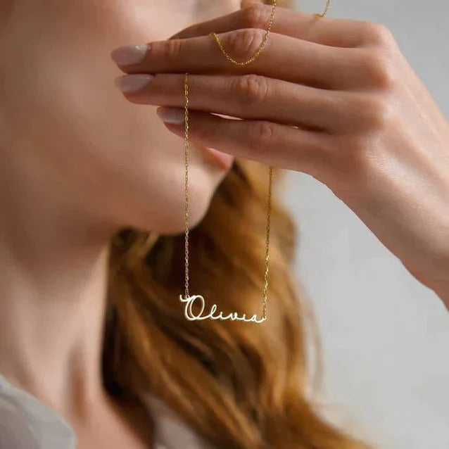 Signature Name Necklace